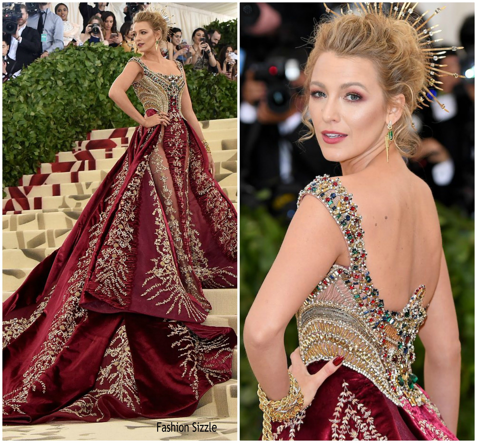 Blake Lively Gala Dress Gala Costume Lively Blake Institute Met