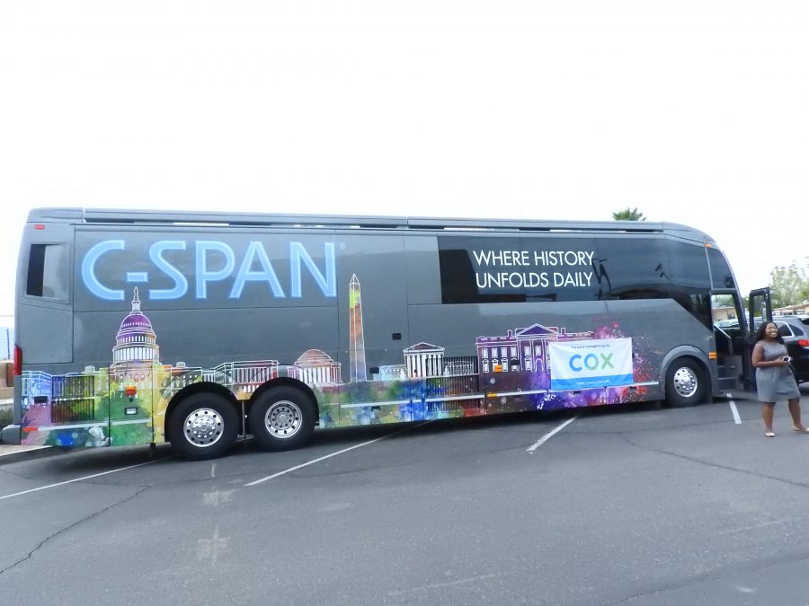 The C-SPAN Bus Comes to AFHS!