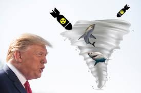 Sharknado: Trumps Idea to Bomb Hurricanes