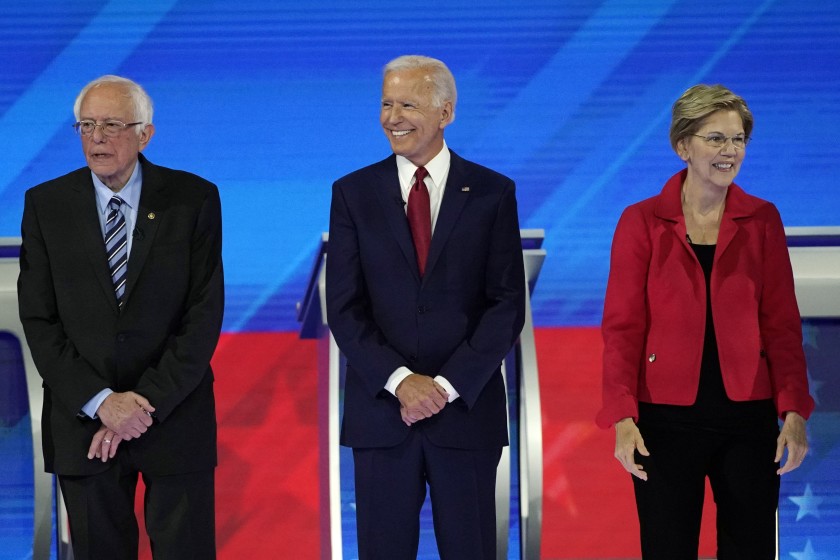 The Leaders of the Pack in the Democratic Primary