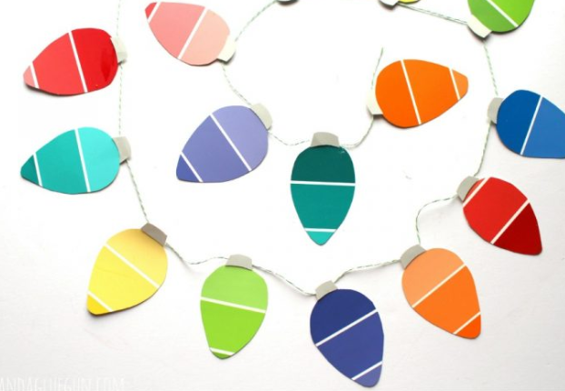 Paint Sample Garland