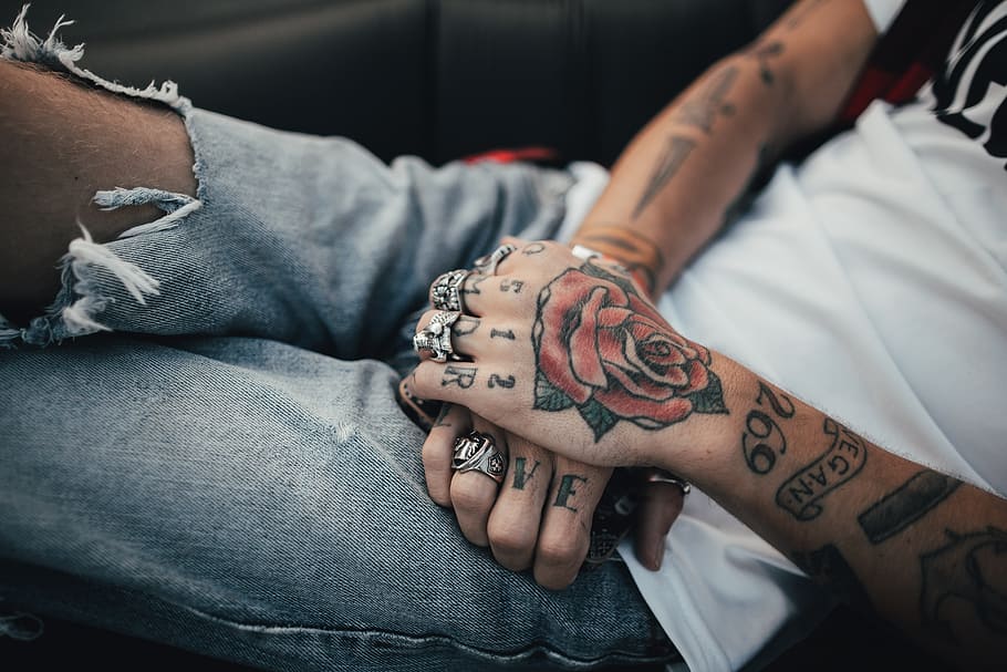 Small rose temporary tattoo | Tattoos by Tattoorary!