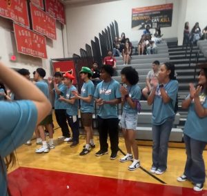 Link Crew and Student Council Assembly for Freshmen Day Only